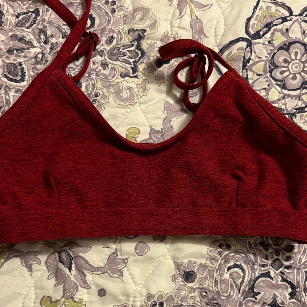 Bombshell Sportswear Deep Red Bralette